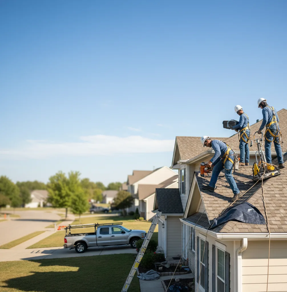 Roof Repair in Willow Wood